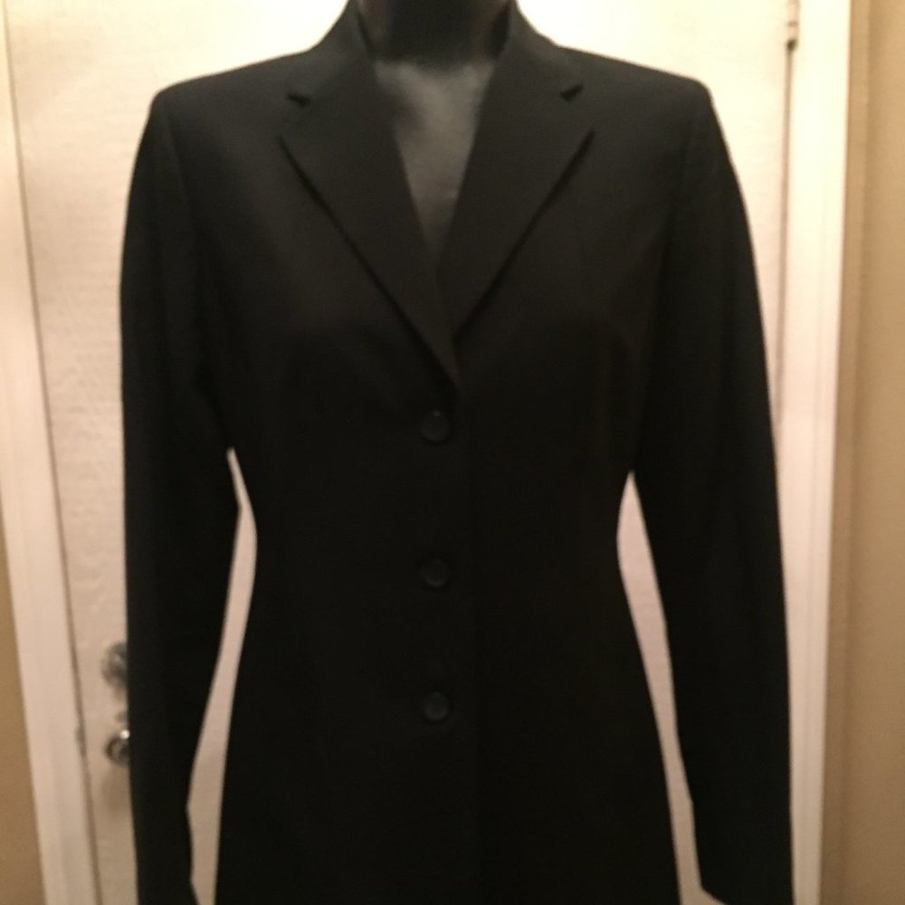 Express Black Suiting Jacket - image 1
